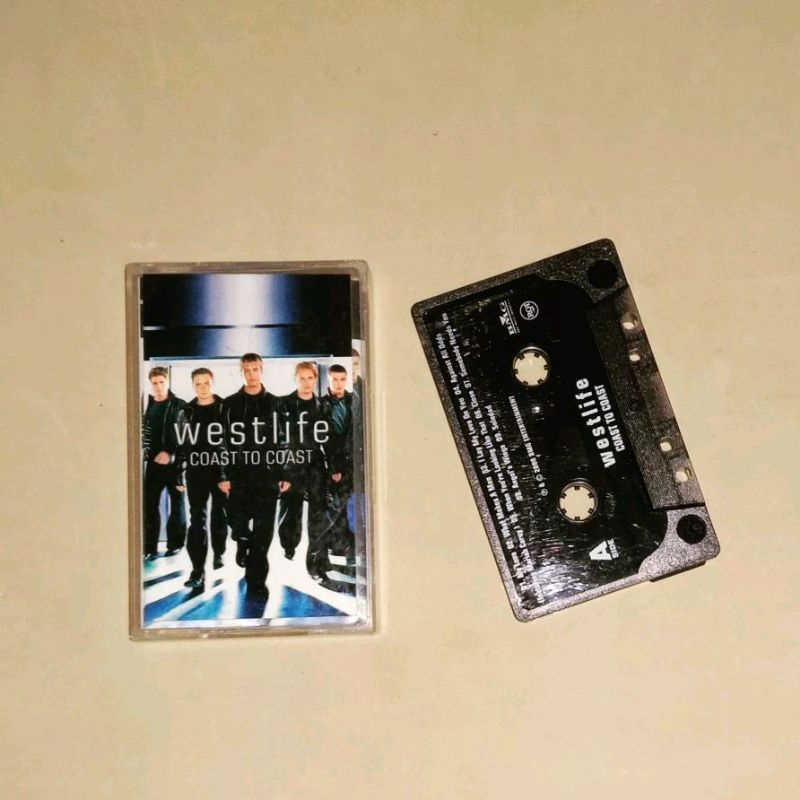 kaset westlife coast to coast