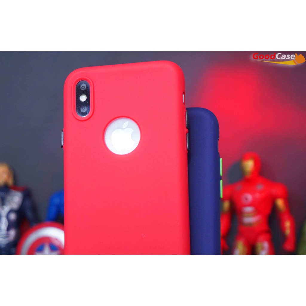 GoodCase - SoftCase iPh 6 | 6+ | 7 | 7+ | 8+ | X/ XS | XR | XS Max Silicone Candy Lensa