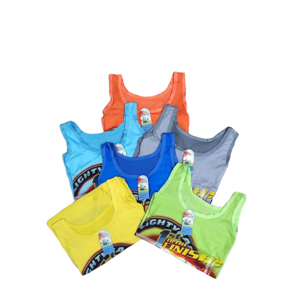 SINGLET ANAK LAKI-LAKI MURAH SIZE M,L,XL.