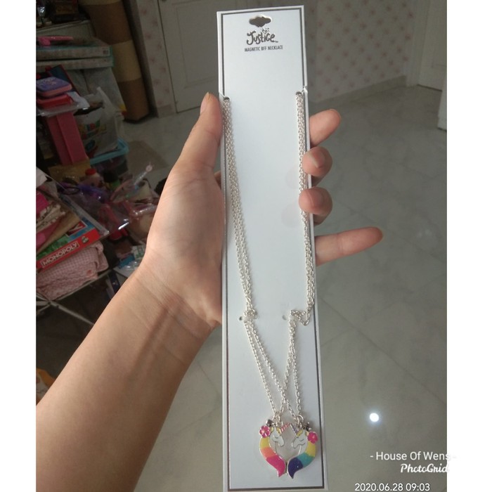 JUSTICE UNICORN BFF NECKLACE - KALUNG UNICORN JUSTICE