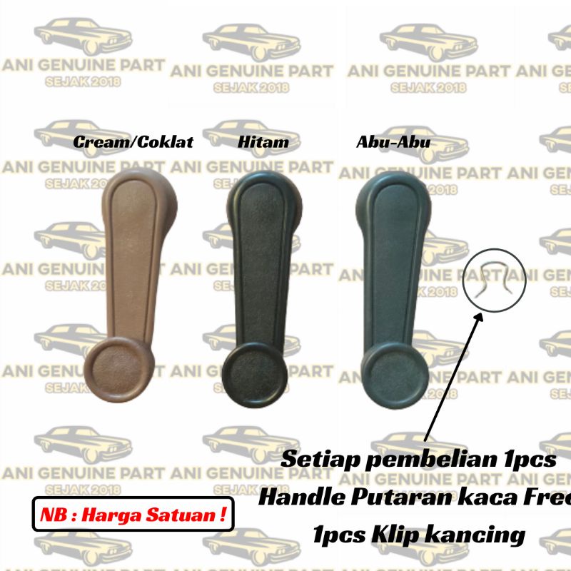 Handle Handel Dalam Putaran Kaca Kijang Zebra Cary Futura Apv Corolla Taft Universal Mobil