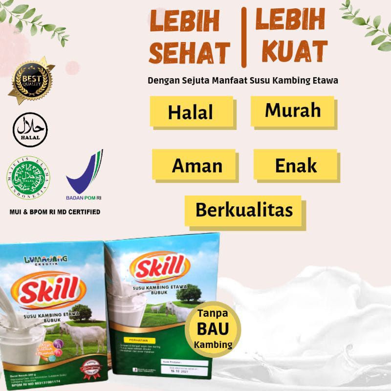 

SUSU KAMBING ETAWA BUBUK