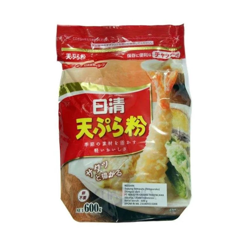 

Tepung Nissin Welna Tempura Batter Mix Tempurako 600 Gram