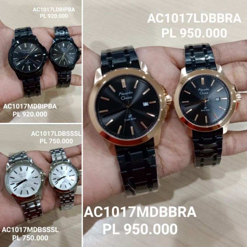 Jam Couple Ac1017 Original || Ac 1017 md || ac 1017 ld