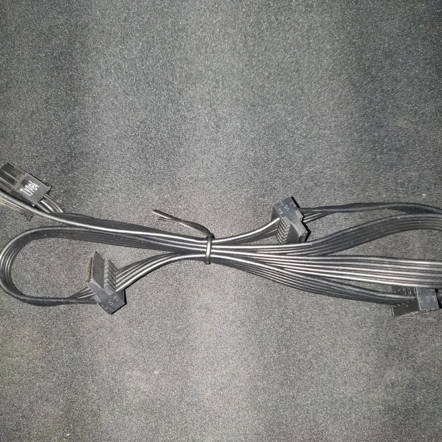 Kabel Sata Type 4 Corsair CX550M CX650M CX750M TX750M HX1000 HX1200 Type 3 Type4 Type3