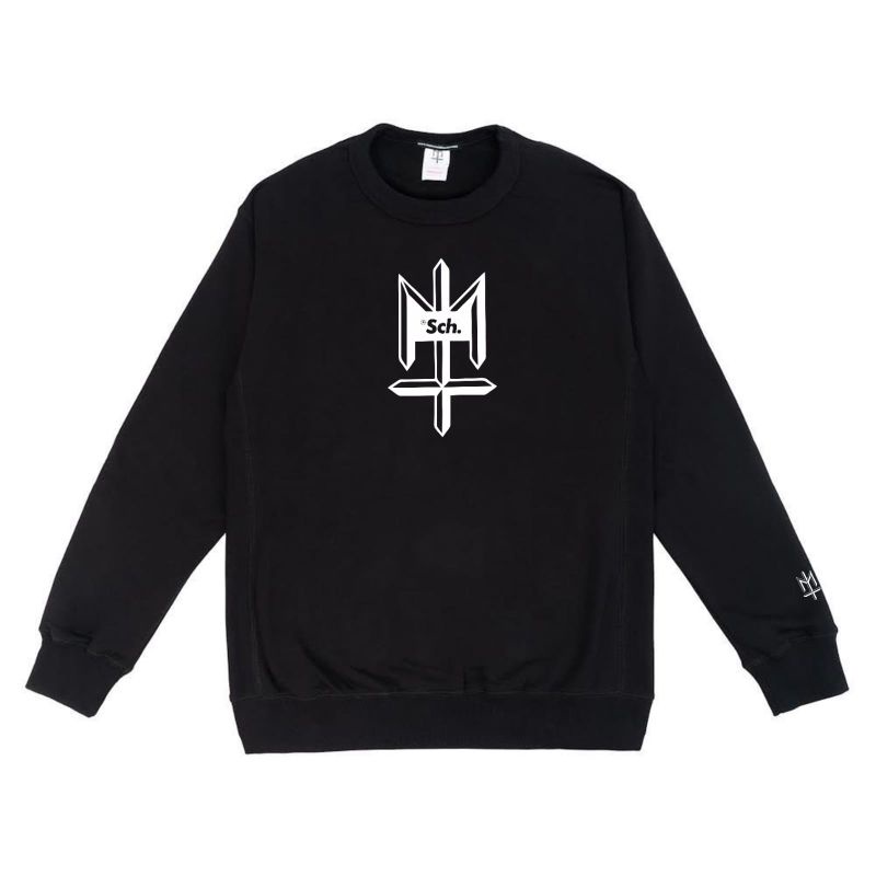 MATERNAL DISASTER FEAT RSCH SWEATER CREWNECK BLACK