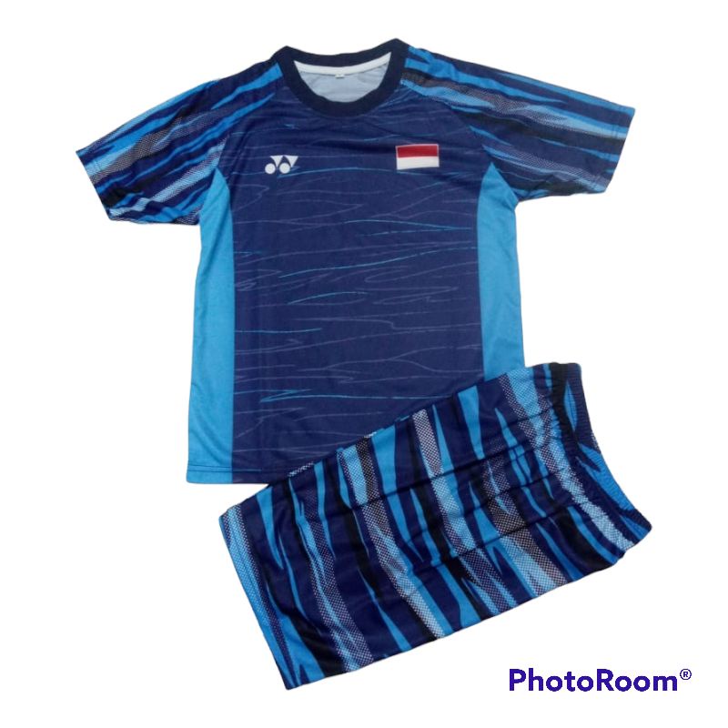 SETELAN BAJU  BADMINTON ANAK/BAJU BADMINTON ANAK/BAJU JERSEY VOLY ANAK