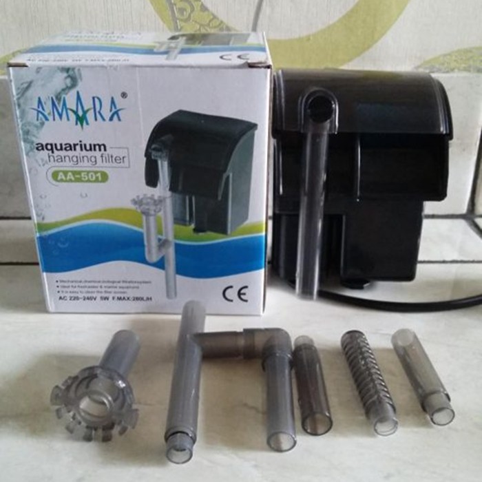 Hanging Filter Gantung Amara AA 501 Hang On Aquarium Akuarium AA501