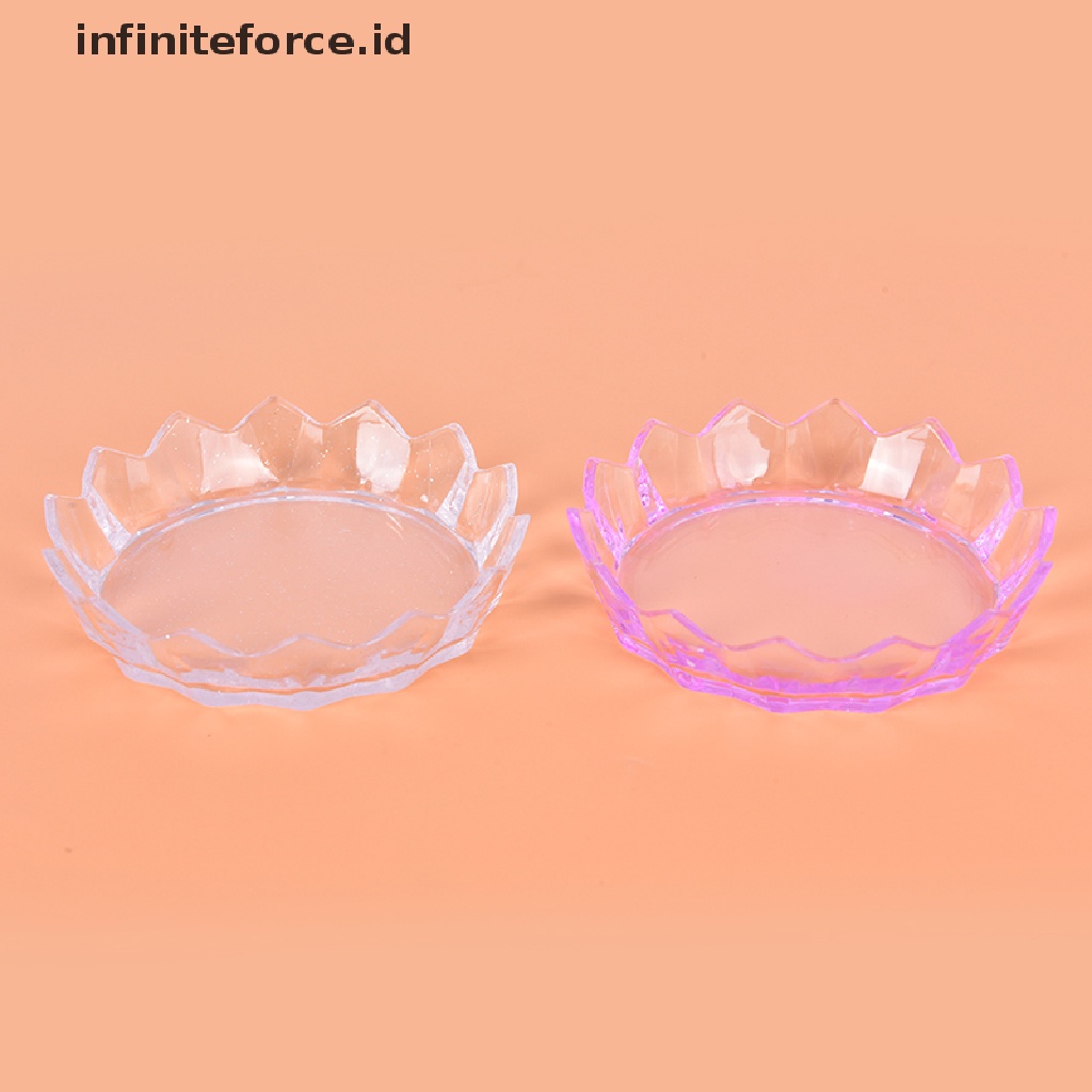 1 Pc Holder Display Palette Bahan Akrilik UV Gel Polish Untuk Nail Art