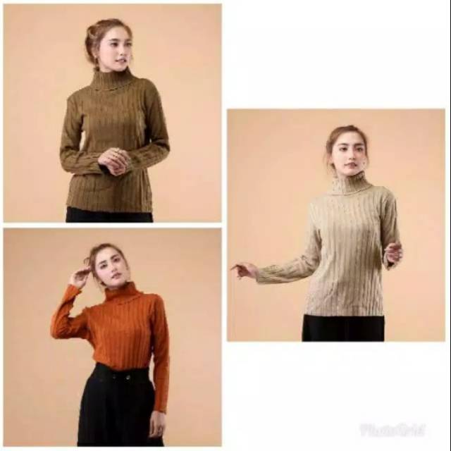 Sweater rajut MULAN TURTLENECK