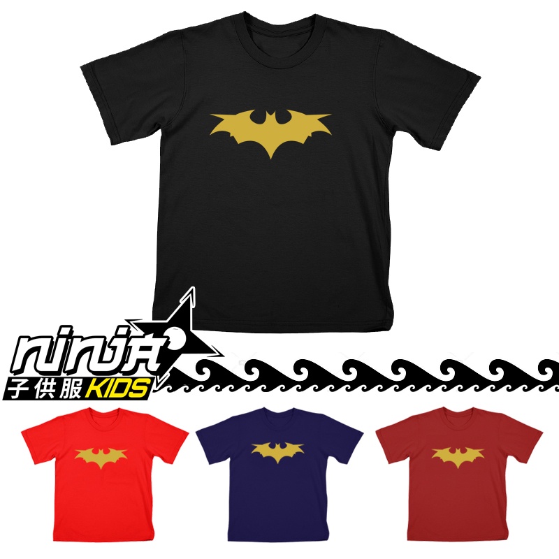 Kaos Anak Laki Laki BATMAN Umur 3 - 12 Tahun Ninja Kids
