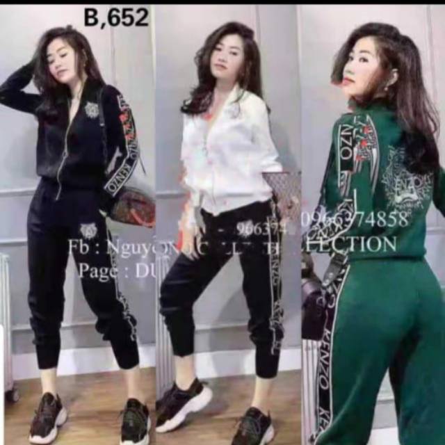 Setelan rajut kenzo premium