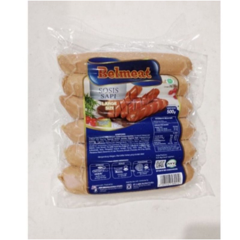 

BELMEAT sosbak sapi jumbo 6s 500gr