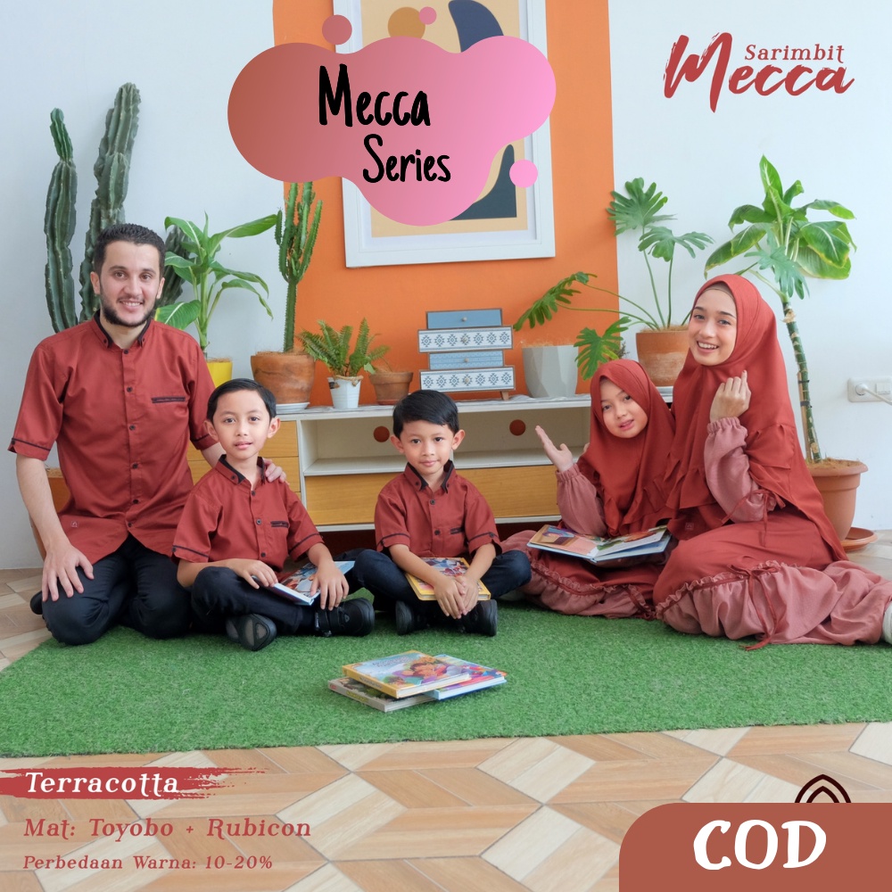 Baju Sarimbit Nibras Gamis Couple Kapel Capel Keluarga Muslim Lebaran Kondangan  Batik Brukat Jumbo Keluarga Warna Putih Hitam Mint Lilace Biru Hijau Ungu Army Terbaru