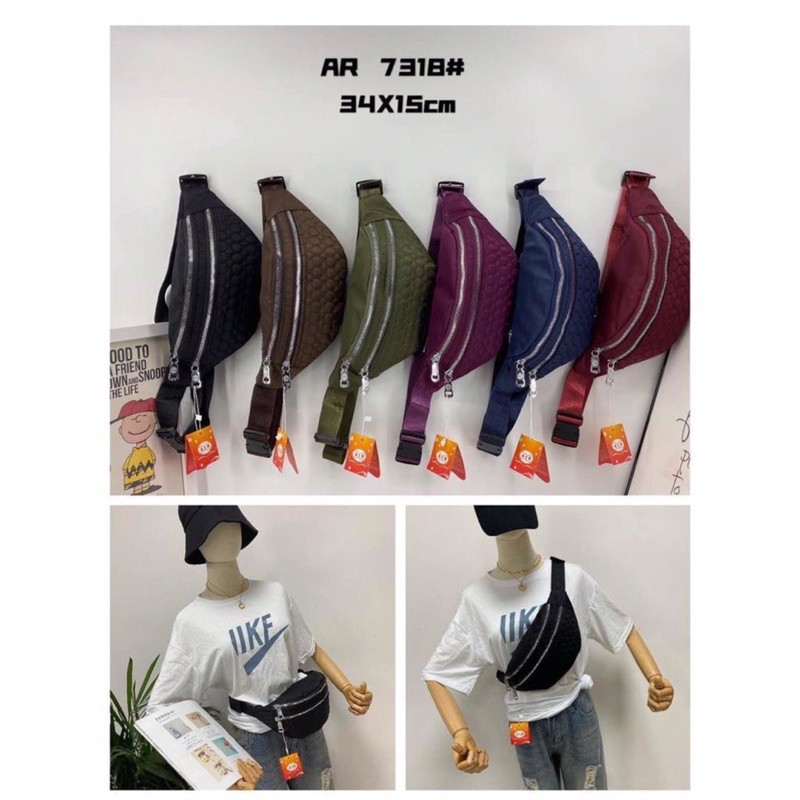 TAS SLEMPANG/WAISTBAG WANITA ORIGINAL IMPORT PREMIUM