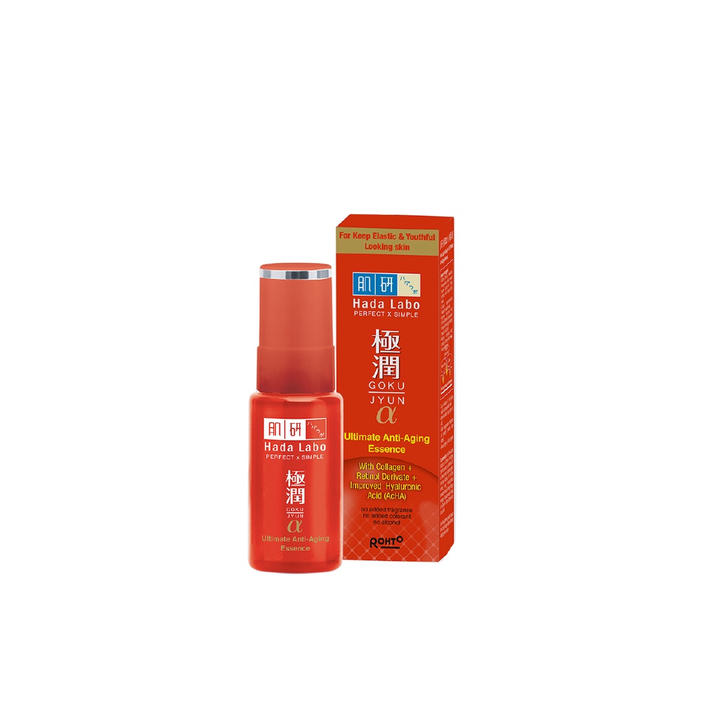 Hada Labo Gokujyun Alpha Ultimate Anti Aging Milk /lotion/toner/Starter pack/Alfa Premium