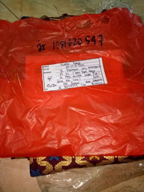 Qnunbatik Sarimbit/couple Batik Rok N Blus Thalita Prodo Maroon