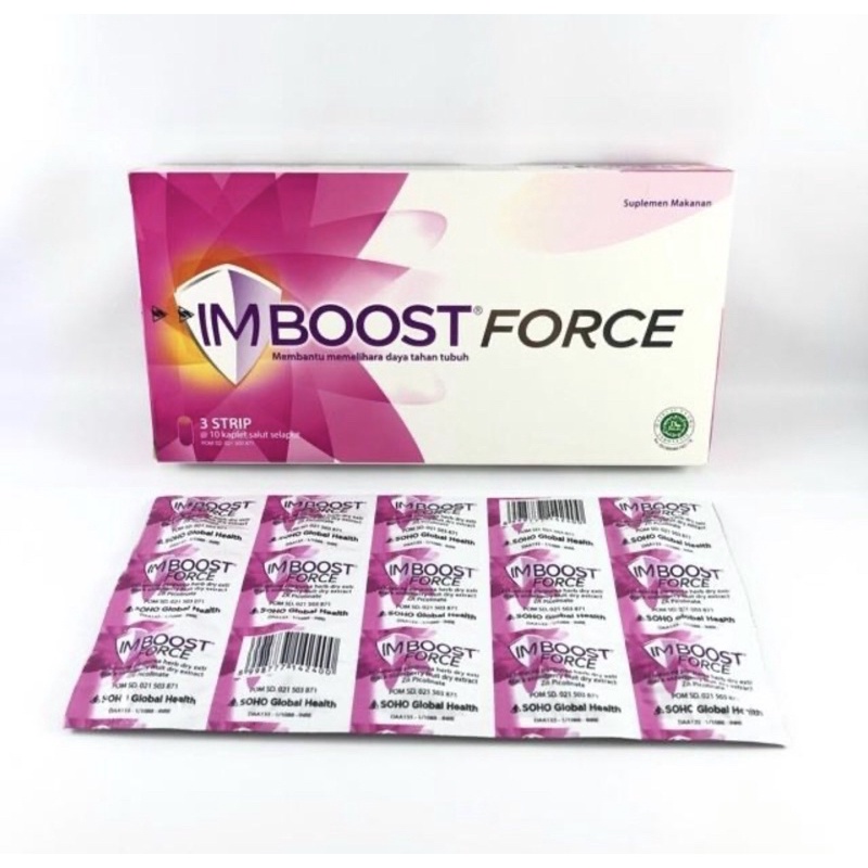 

Imboost Force Tablet Jual Strip Isi 10