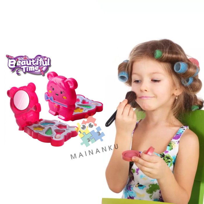 123Mainanku - MAKE UP Boneka Kecil Bunny Mainan Anak Perempuan