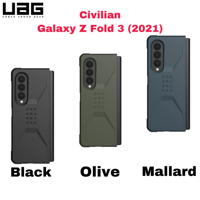 UAG Civilian Hard Case Samsung Galaxy Z Fold 3 2021