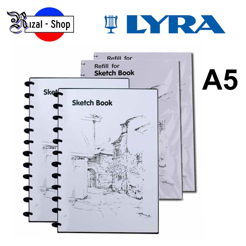 

Lyra Sketch Book A5 & Refill A5 / Buku Sketsa