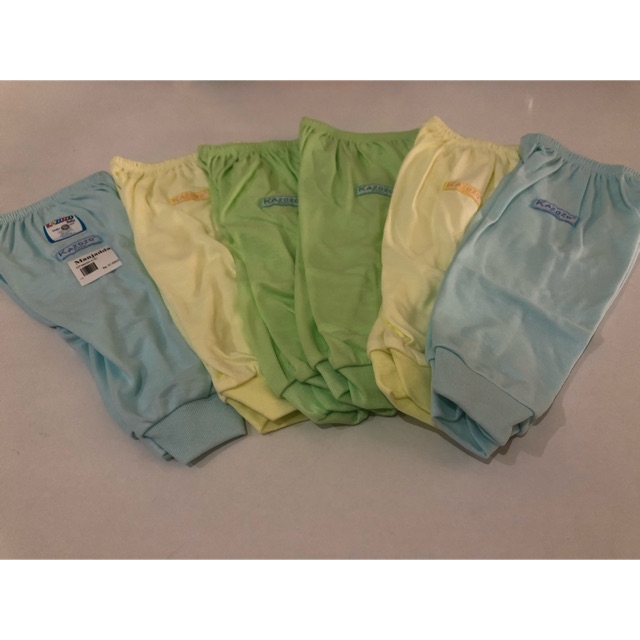 Kazozo Baby celana panjang isi 6