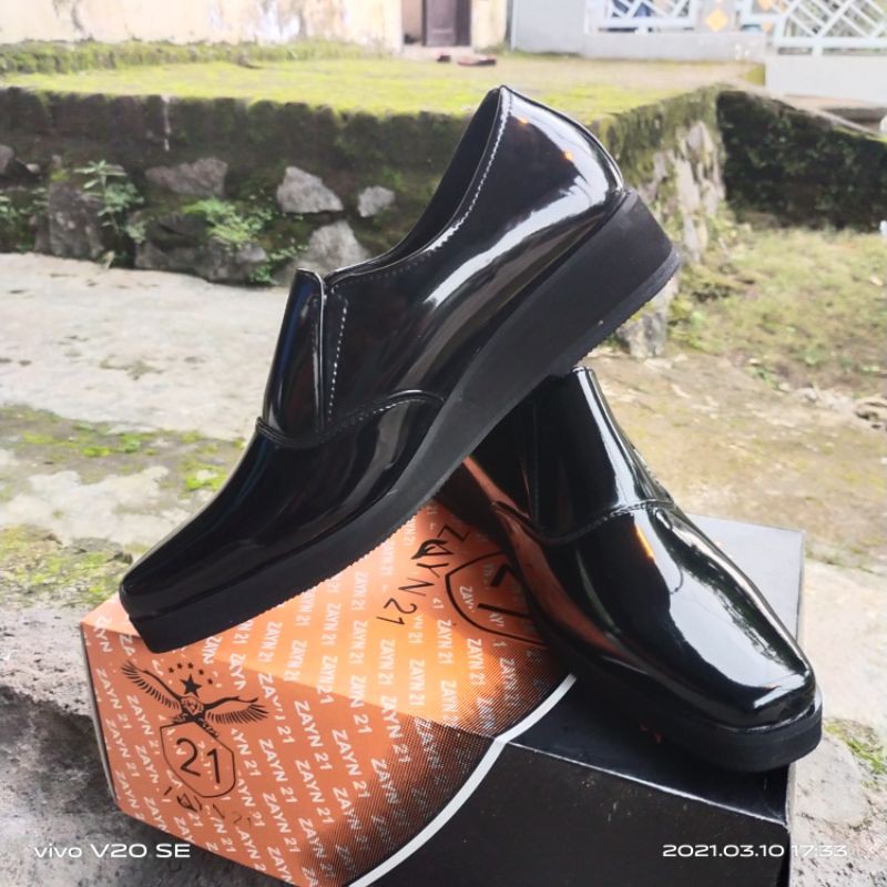 Sepatu pdh Polwan Sepatu pdh wanita