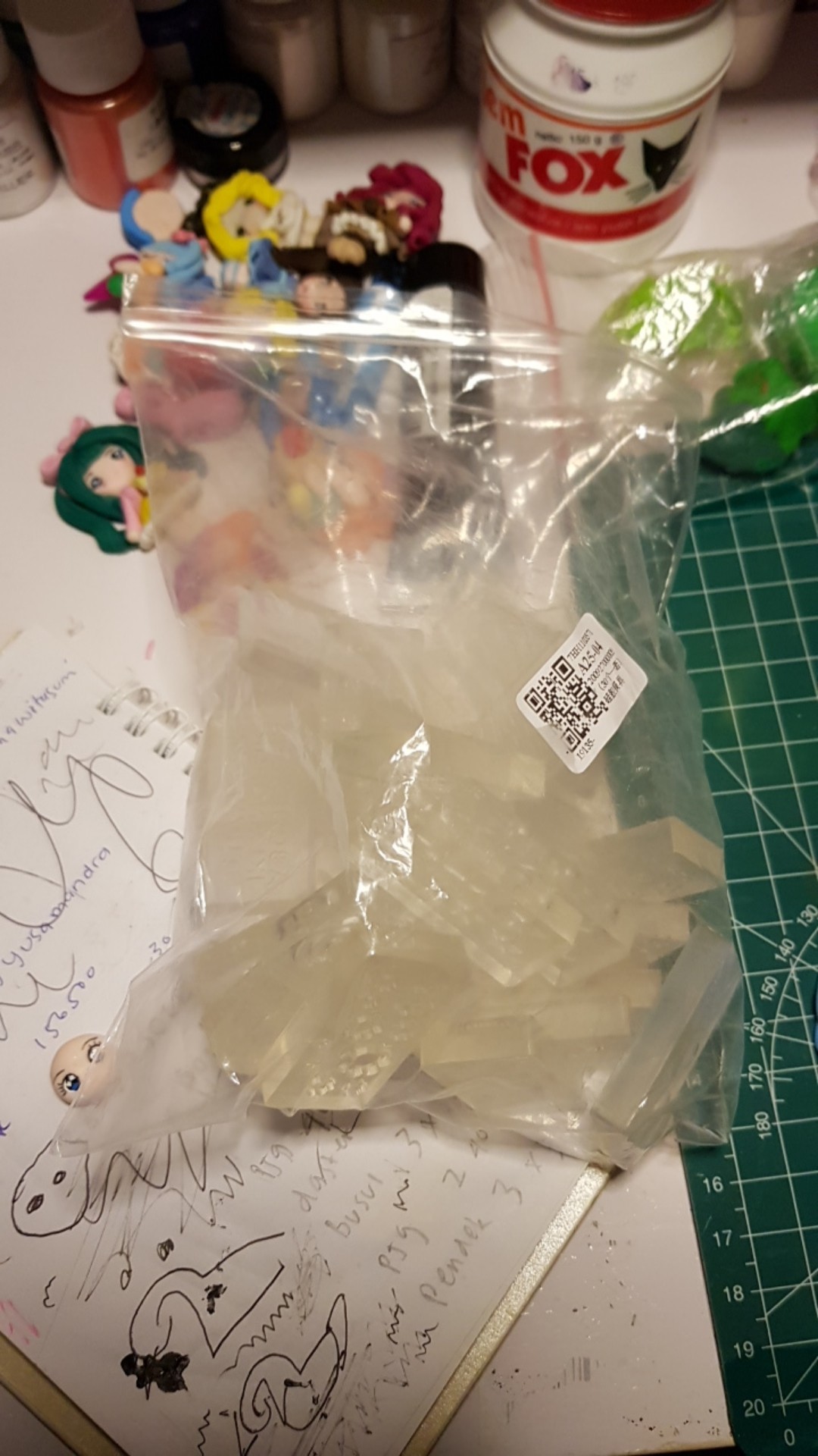 ✿ Inf ✿ Diy Cetakan Resin Handmade Bahan Silikon Untuk Perhiasan