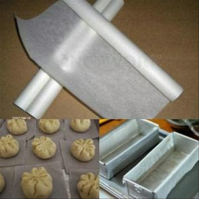

TERBARU Kertas Roti Polos/ Kertas Roti John/ Alas Loyang Anti Minyak 37,5x50cm