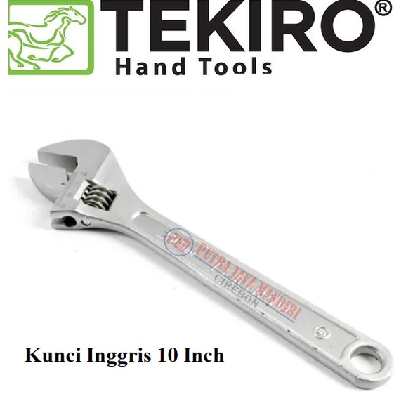 Tekiro Kunci Inggris 10 Inch / Kunci Inggris Adjustable Wrench 10 Inch