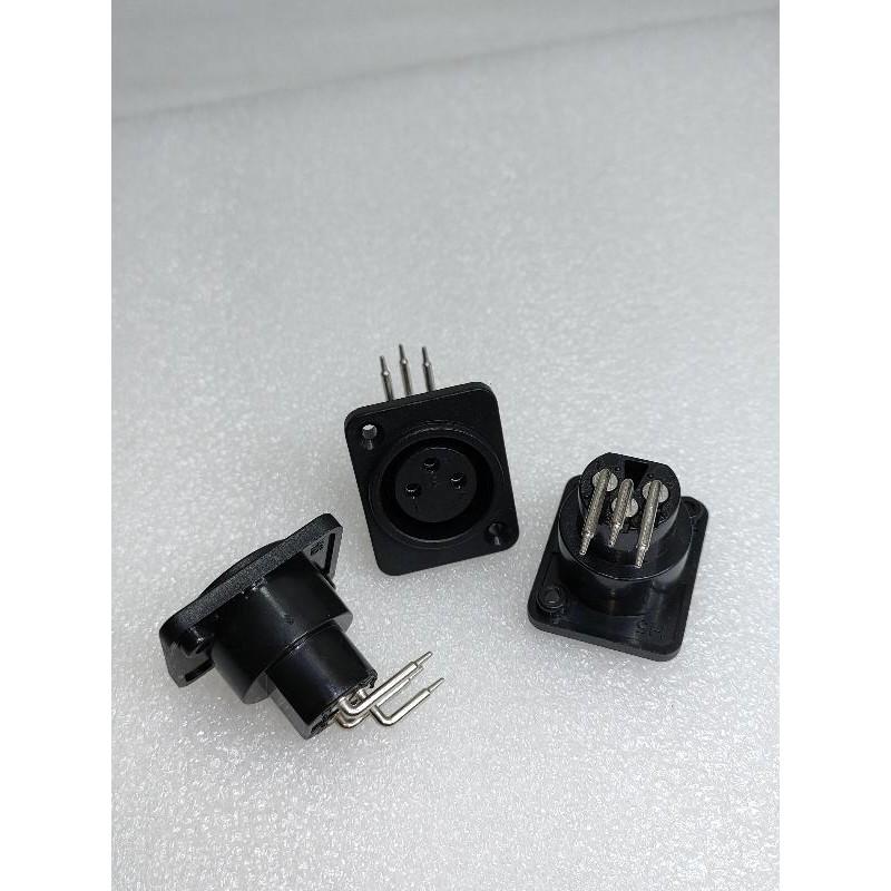 Soket Canon Female PVC Body XLR cewex