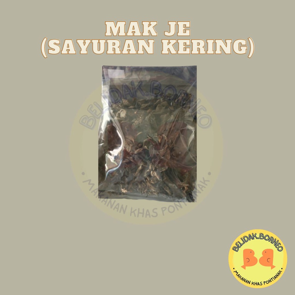 

Mak Je/ Makje/ Jamur Kuping Hitam Kering 100 gr