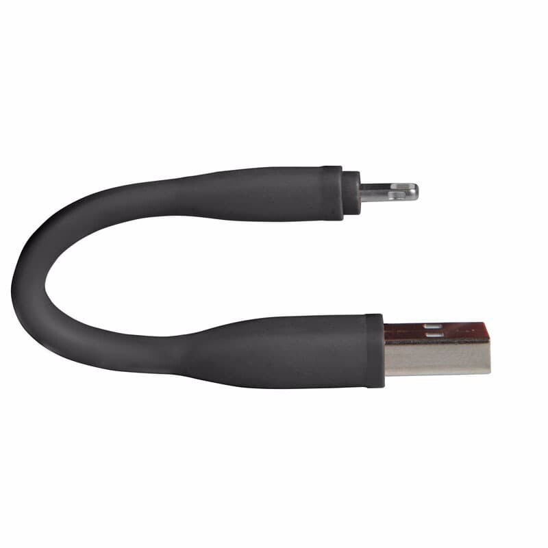 Ring Buckle Lightning Cable Targus ACC996AP 2.4A FastCharger MFI Black