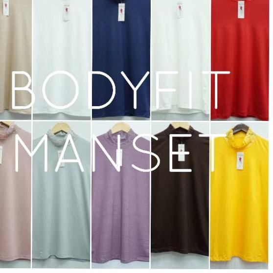 Manset Renda lengan panjang atasan baju kaos wanita Bodyfit  uniqlo  clothing clover .