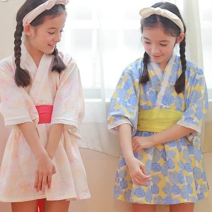 Baju kostum anak kimono dress anak balita kimono jepang bayi