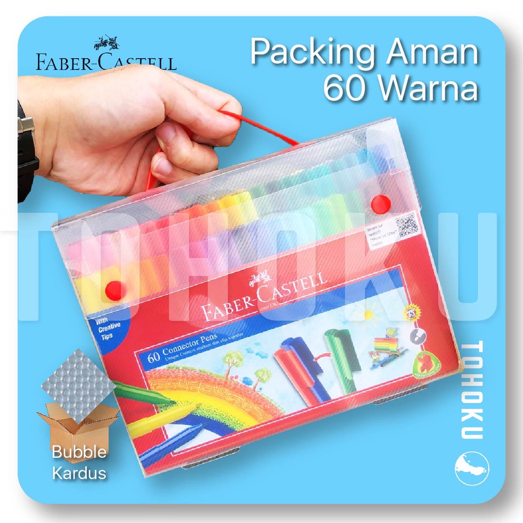 

Spidol 60 Warna - Faber Castell Connector Pen 60