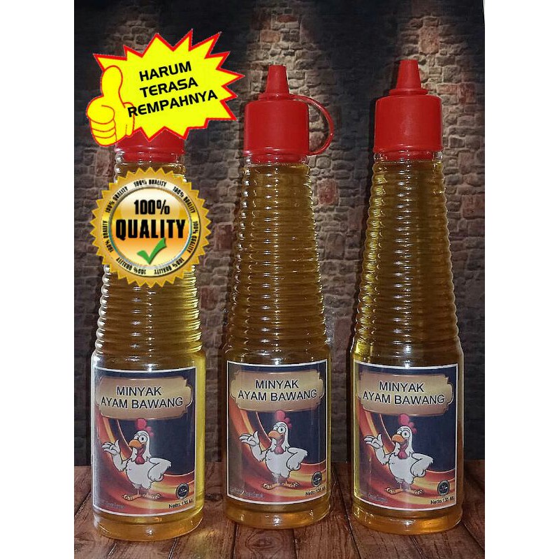 

Minyak Ayam Bawang untuk masak (Chicken Garlic Oil for cooking) 135 ml