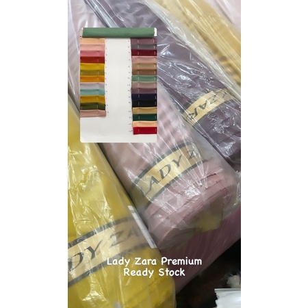{ORIGINAL} KAIN LADY ZARA CREPE FOUR-WAY STRETCH PREMIUM QUALITY IMPORT TERMURAH STREET MOSS DIAMOND