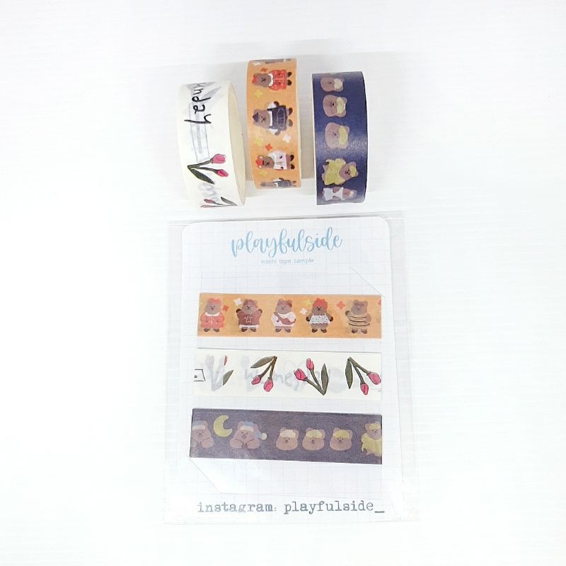 

PLAYFULSIDE washi tape sample