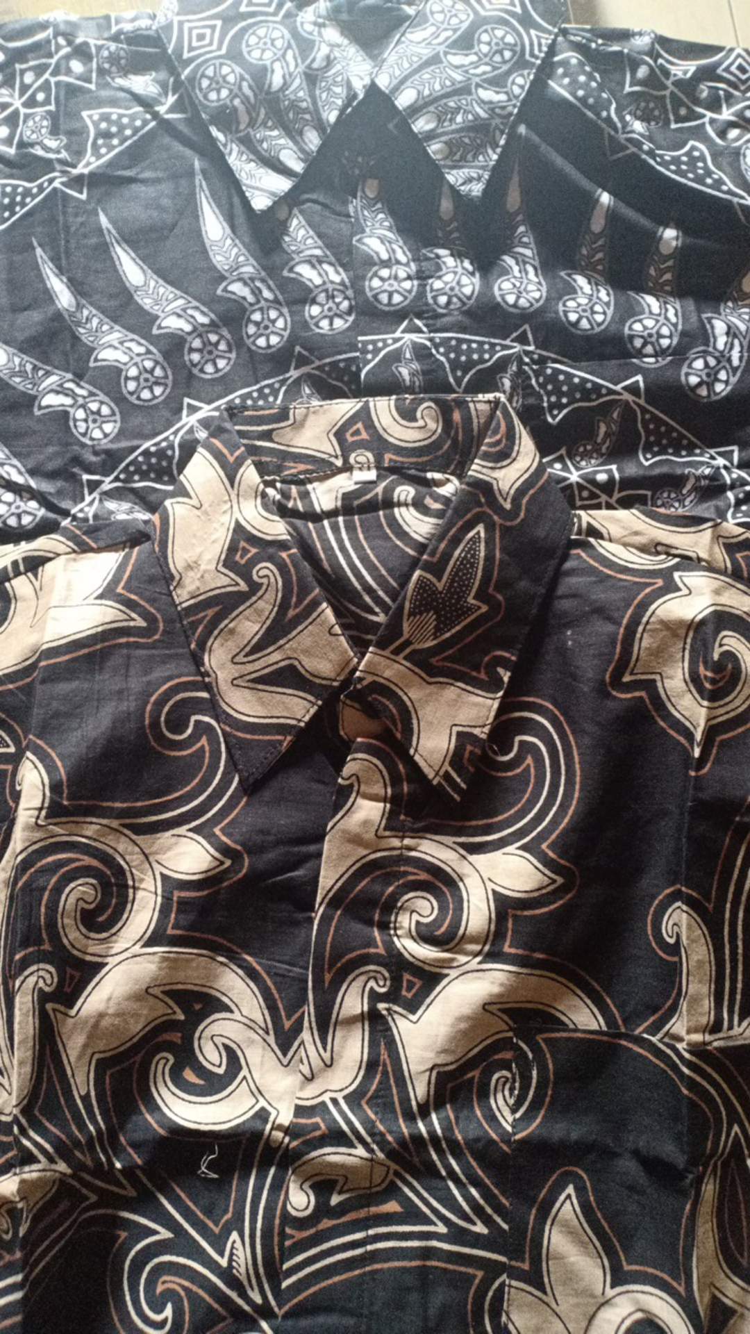 Kemeja Batik Pria Ppbtk07 Modern Lengan Panjang Casual Modis Trendy Masa Kini M L Xl Asli Pekalongan