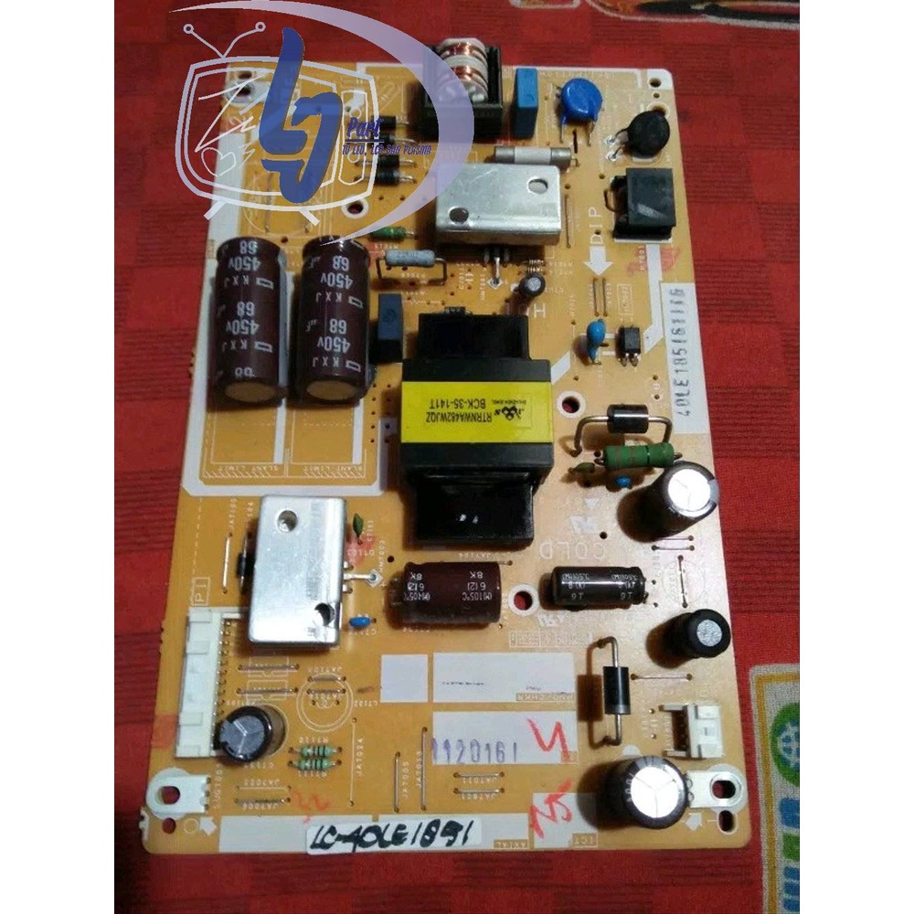 Mesin - Power supply TV SHARP LC40LE1801 - Regulator TV SHARP LC-40LE1801