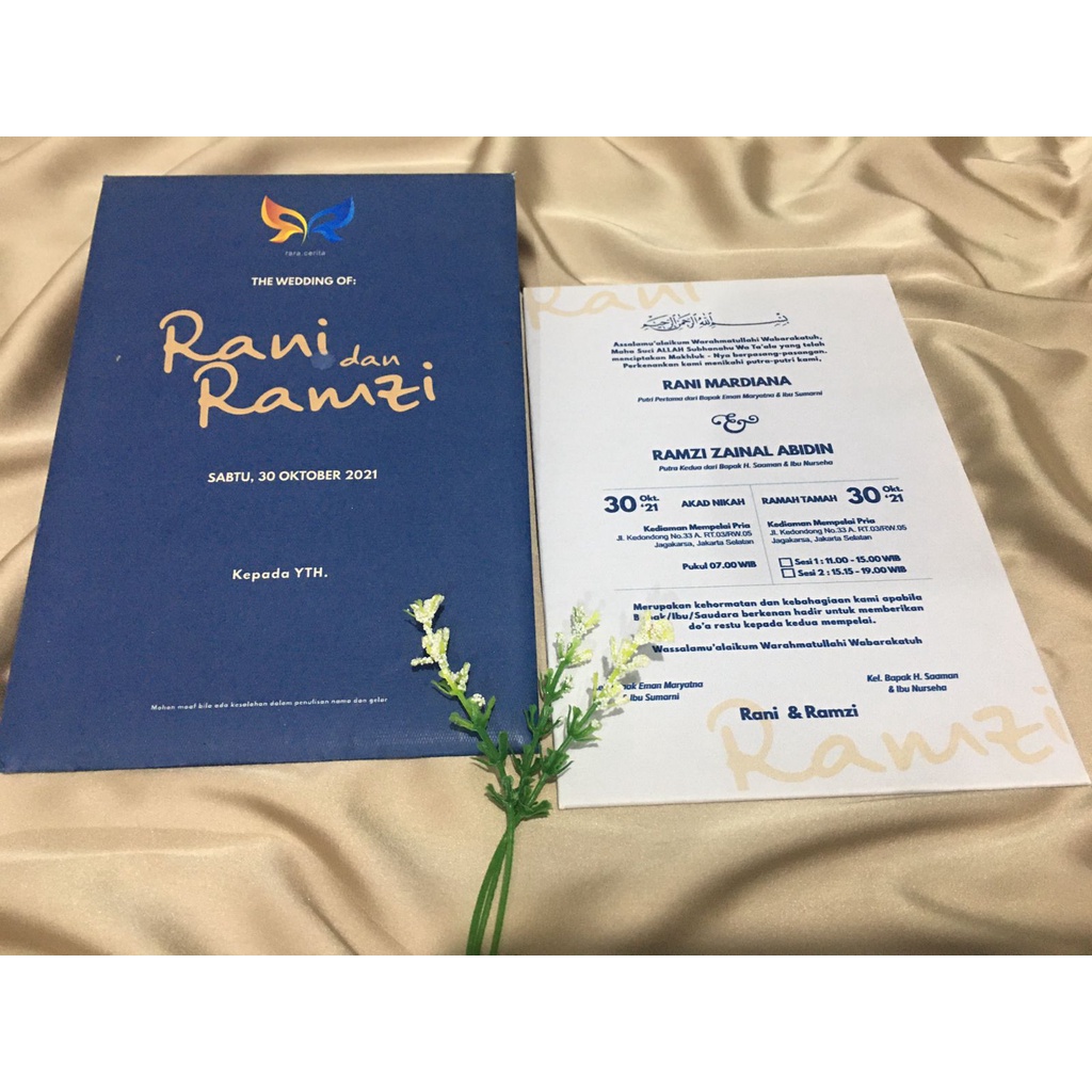 Undangan Hard Cover