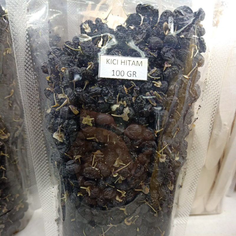 

[Herbal] 100gr Black Wolfberry / Kici Hitam / Kichi Hitam / Goji Berry Hitam