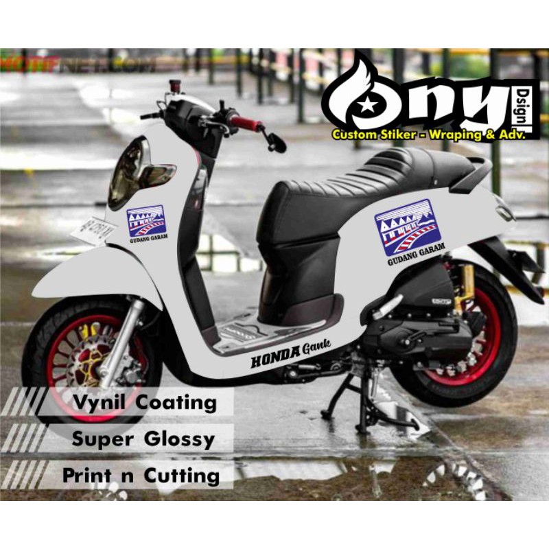 STIKER SCOOPY GUDANG GARAM