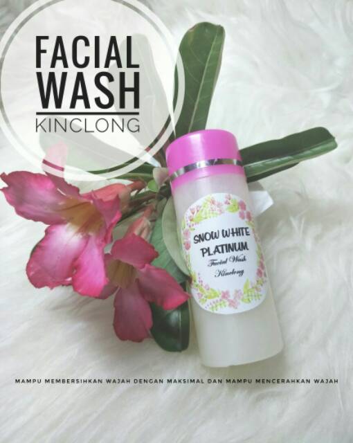 FACIAL WASH SNOW WHITE PLATINUM