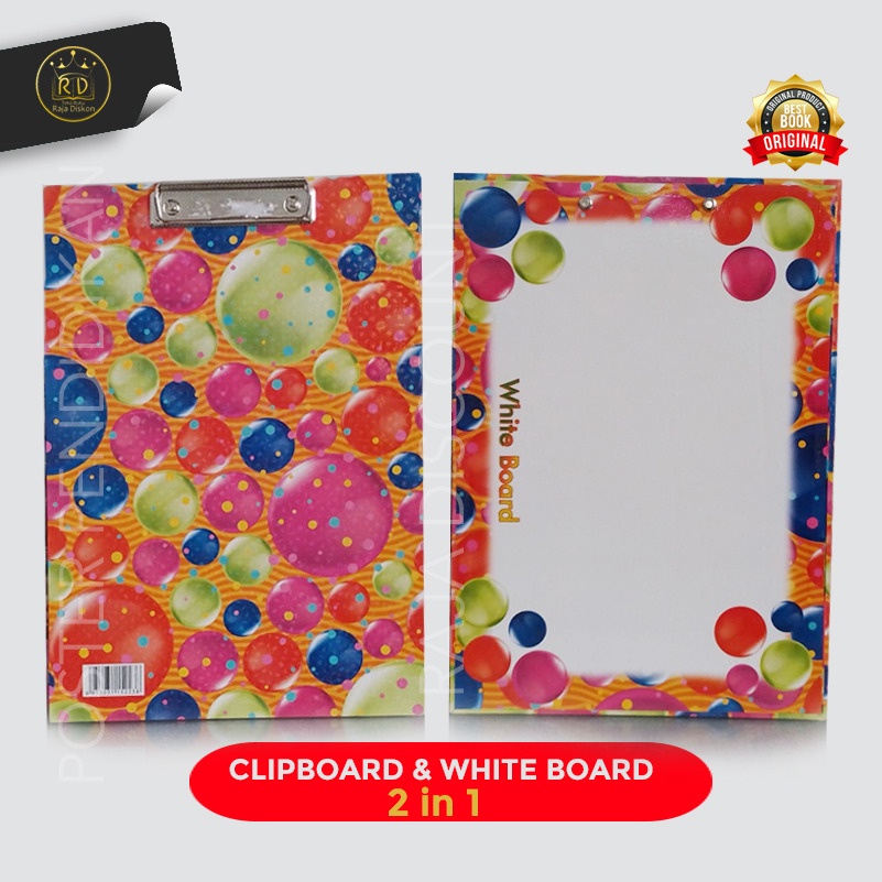 Jual Clipboard & Whiteboard 2 In 1 Indonesia|Shopee Indonesia