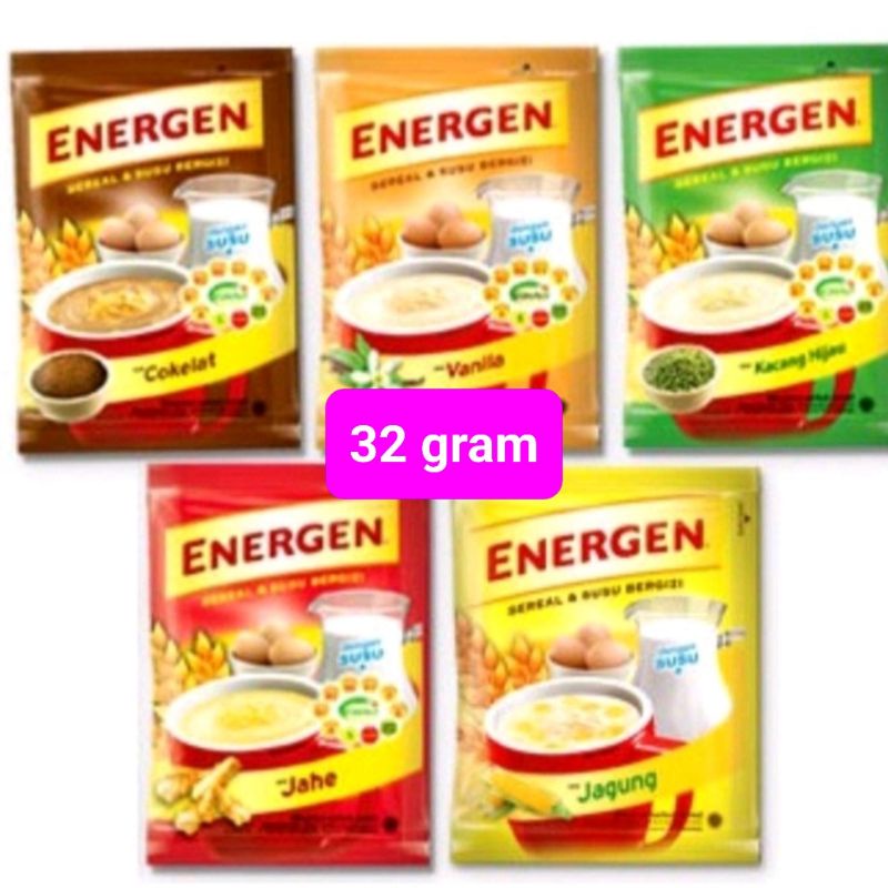 Energen susu dan Sereal 32 gram x 5 bungkus