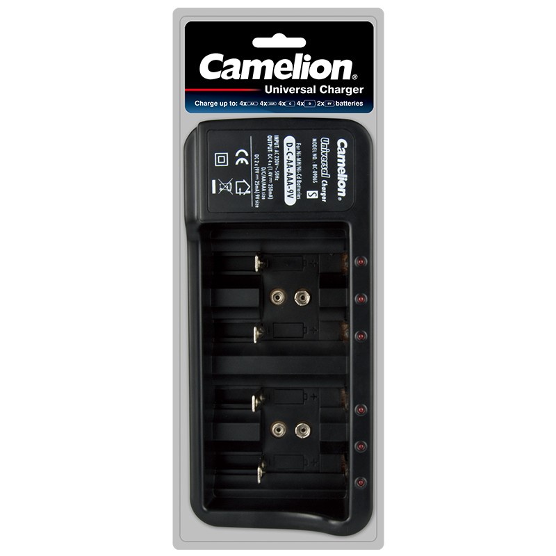 Charger Baterai Universal for AA / AAA C D 9V Camelion BC-0906s