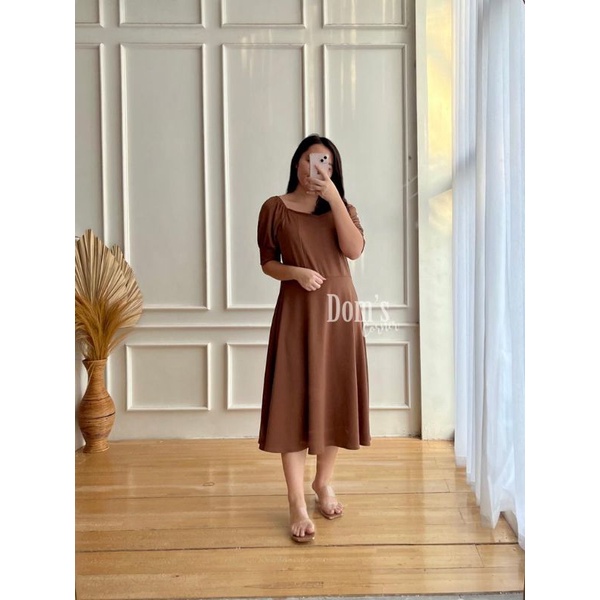 Domscorner - Mini malika dress - korean dress - flare dress - korean flare dress - A line dress - dr