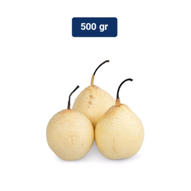 

pir buah bonus daun jeruk banyak